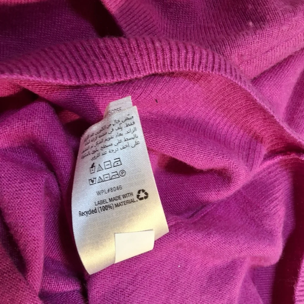 NWT INC PINK LONG SLEEVE KEYHOLE BLOUSE - Picture 12 of 12